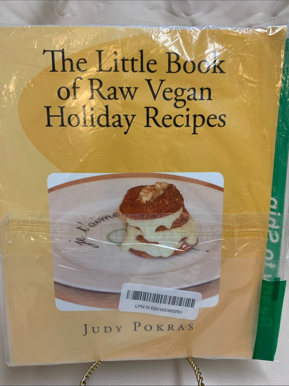 The Little Book of Raw Vegan Holiday Recipes by Judy Pokras